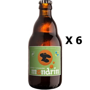 bière blonde artisanale mandrin, 6x33cl 